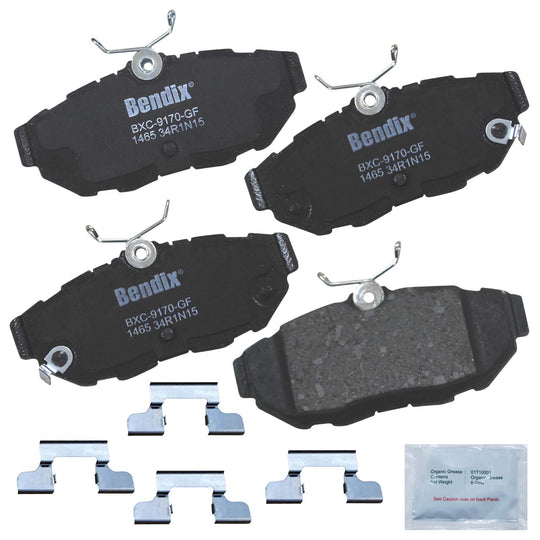 CFC1465 Bendix Priority One Ceramic Disc Brake Pads Bendix Canada