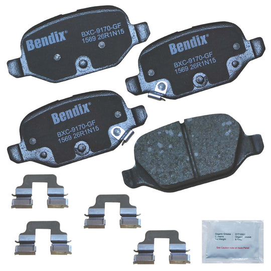 CFC1569 Bendix Priority One Ceramic Disc Brake Pads Bendix Canada
