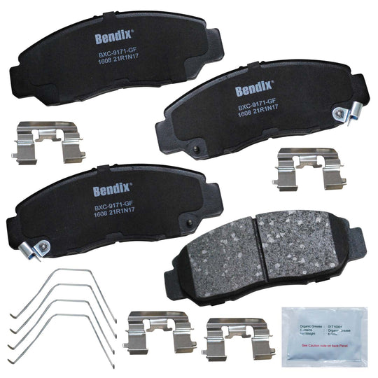 CFC1608 Bendix Priority One Ceramic Disc Brake Pads Bendix Canada