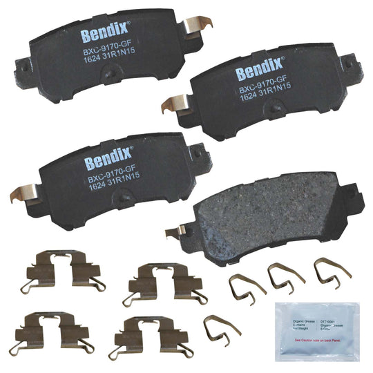 CFC1624 Bendix Priority One Ceramic Disc Brake Pads Bendix Canada