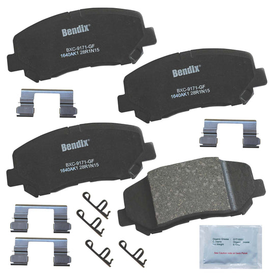 CFC1640AK1 Bendix Priority One Ceramic Disc Brake Pads Bendix Canada