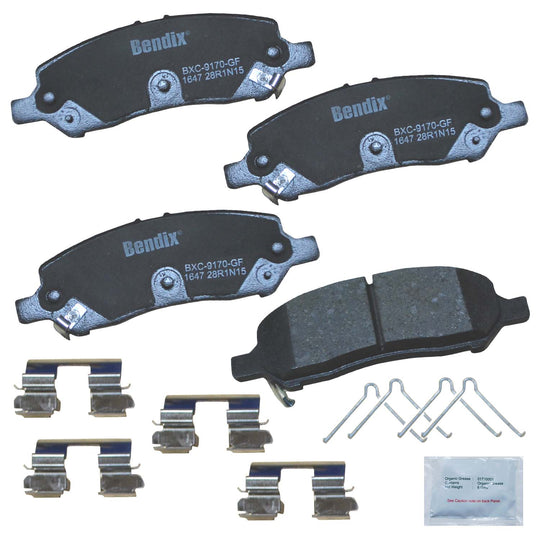 CFC1647 Bendix Priority One Ceramic Disc Brake Pads Bendix Canada