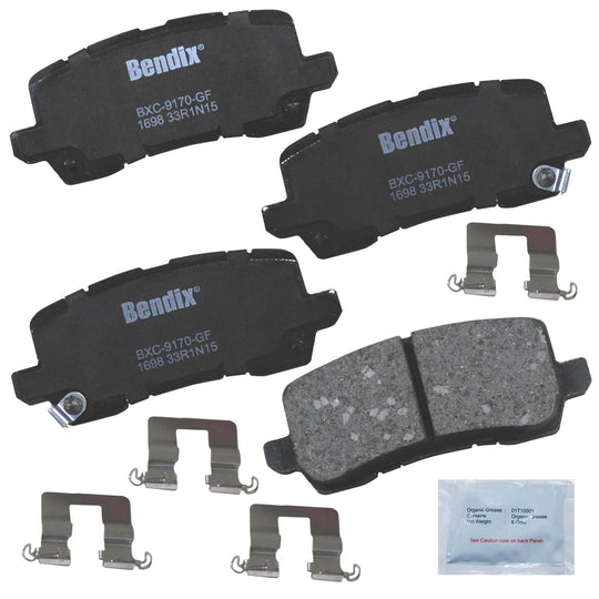 CFC1698 Bendix Priority One Ceramic Disc Brake Pads Bendix Canada