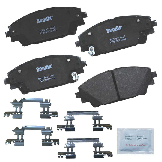 CFC1728 Bendix Priority One Ceramic Disc Brake Pads Bendix Canada