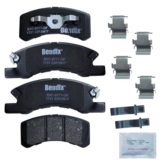 CFC1731 Bendix Priority One Ceramic Disc Brake Pads Bendix Canada