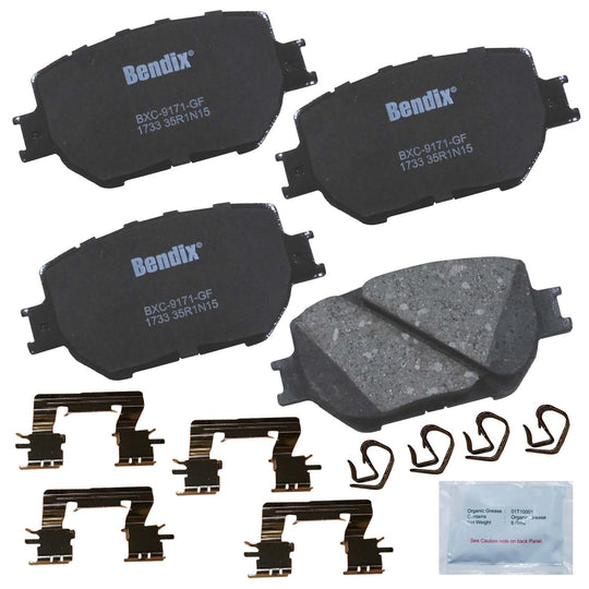 CFC1733 Bendix Priority One Ceramic Disc Brake Pads Bendix Canada