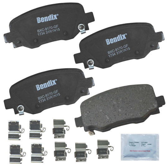 CFC1734 Bendix Priority One Ceramic Disc Brake Pads Bendix Canada