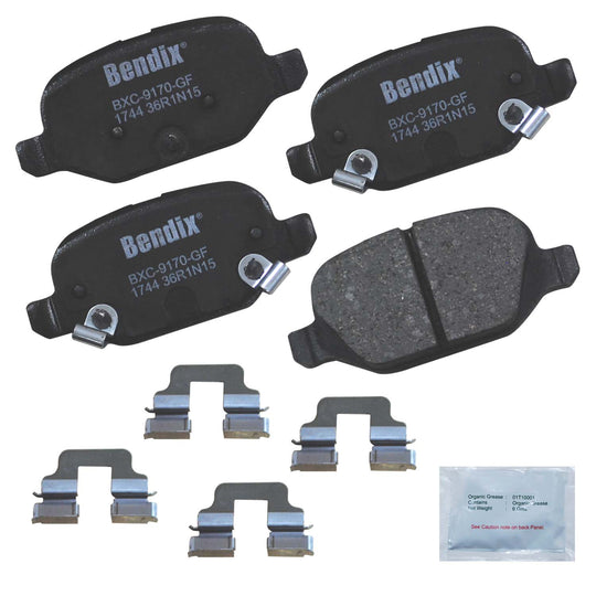 CFC1744 Bendix Priority One Ceramic Disc Brake Pads Bendix Canada