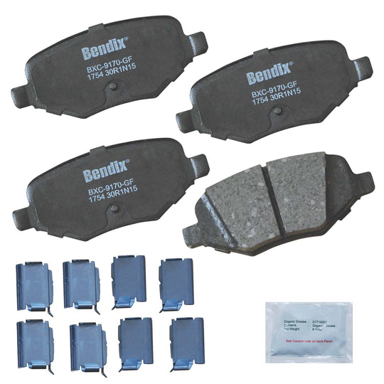 CFC1754 Bendix Priority One Ceramic Disc Brake Pads Bendix Canada