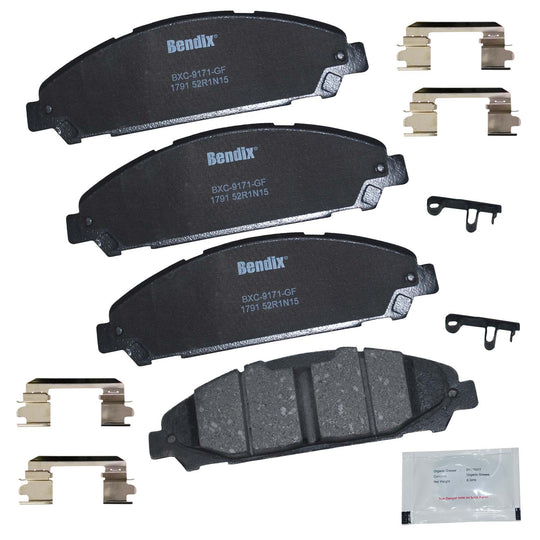 CFC1791 Bendix Priority One Ceramic Disc Brake Pads Bendix Canada