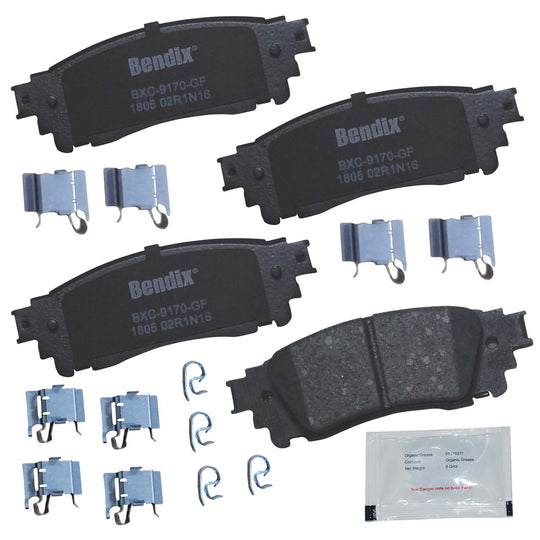 CFC1805 Bendix Priority One Ceramic Disc Brake Pads Bendix Canada