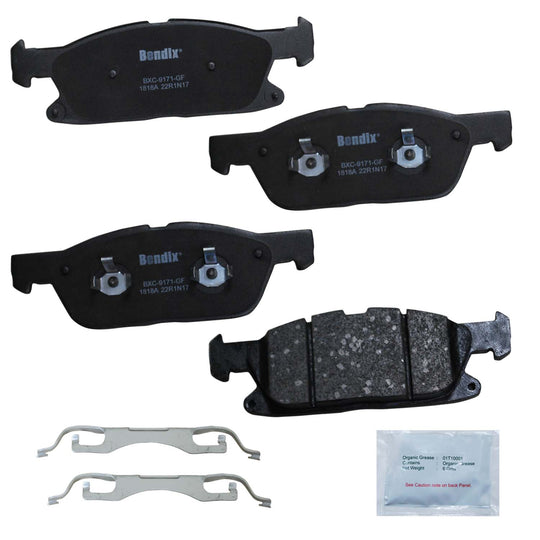 CFC1818A Bendix Priority One Ceramic Disc Brake Pads Bendix Canada