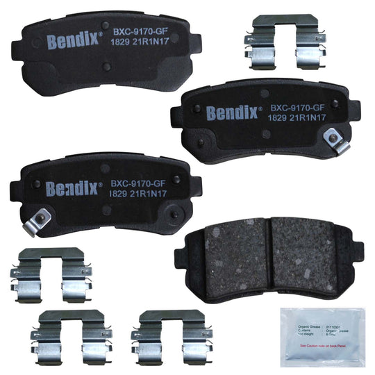 CFC1829 Bendix Priority One Ceramic Disc Brake Pads Bendix Canada