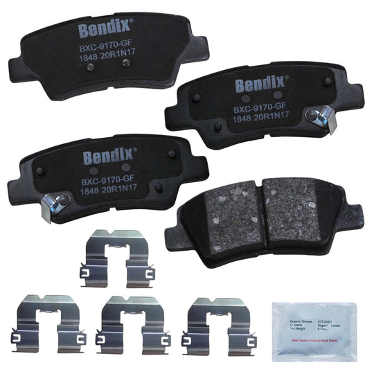 CFC1848 Bendix Priority One Ceramic Disc Brake Pads Bendix Canada