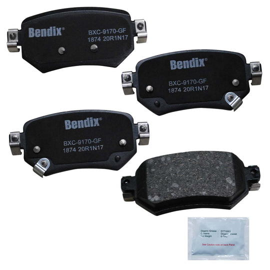 CFC1874 Bendix Priority One Ceramic Disc Brake Pads Bendix Canada