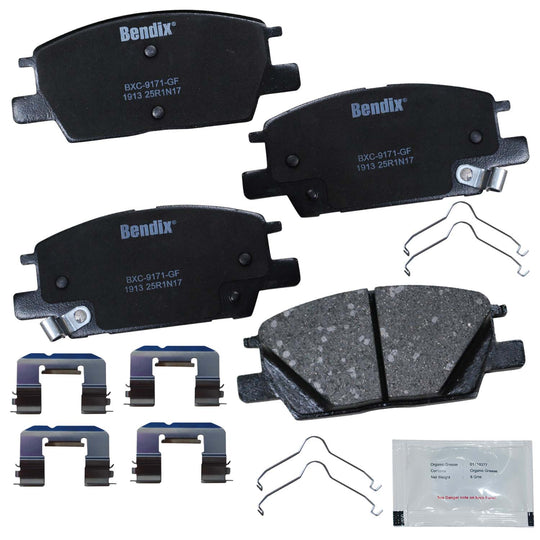 CFC1913 Bendix Priority One Ceramic Disc Brake Pads Bendix Canada