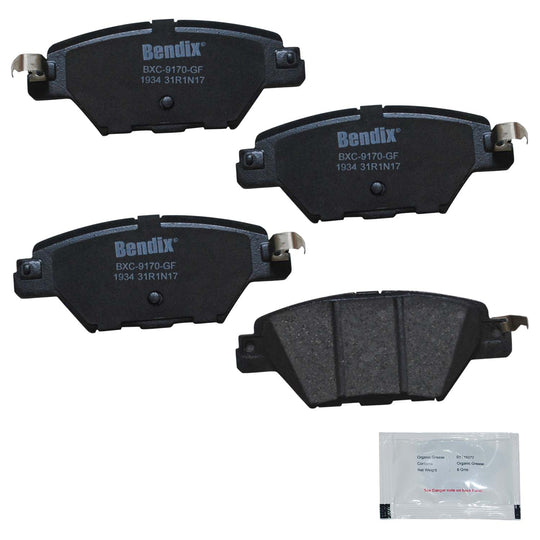 CFC1934 Bendix Priority One Ceramic Disc Brake Pads Bendix Canada