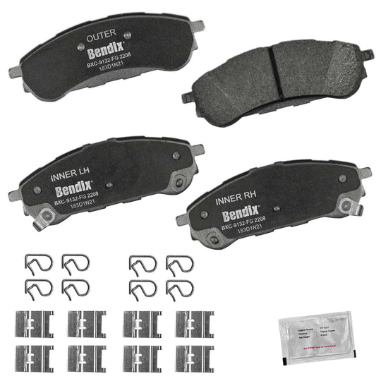 CFC2208 Bendix Priority One Ceramic Disc Brake Pads Bendix Canada