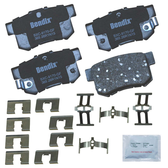 CFC365 Bendix Priority One Ceramic Disc Brake Pads Bendix Canada
