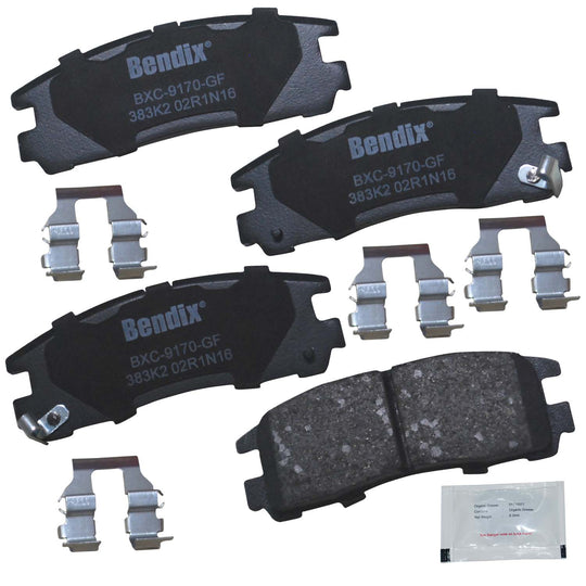 CFC383K2 Bendix Priority One Ceramic Disc Brake Pads Bendix Canada