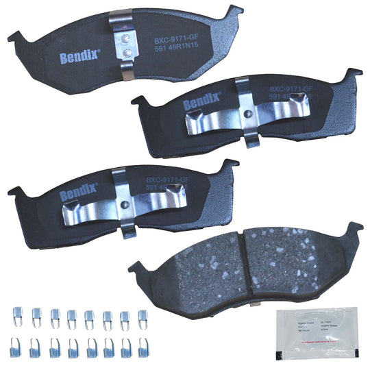 CFC591 Bendix Priority One Ceramic Disc Brake Pads Bendix Canada
