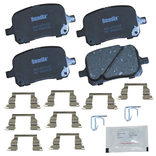 CFC707 Bendix Priority One Ceramic Disc Brake Pads Bendix Canada