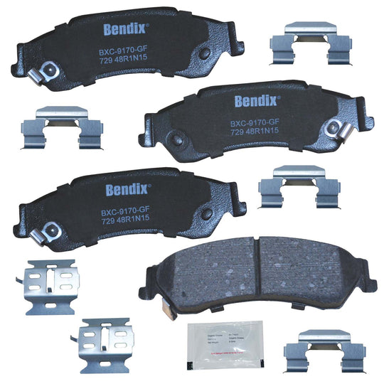 CFC729 Bendix Priority One Ceramic Disc Brake Pads Bendix Canada