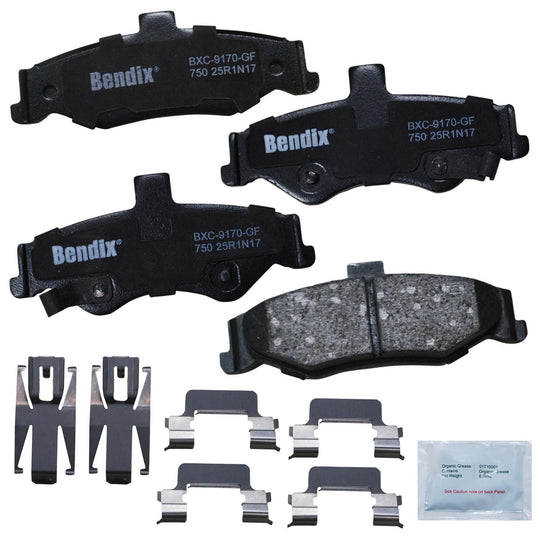 CFC750 Bendix Priority One Ceramic Disc Brake Pads Bendix Canada