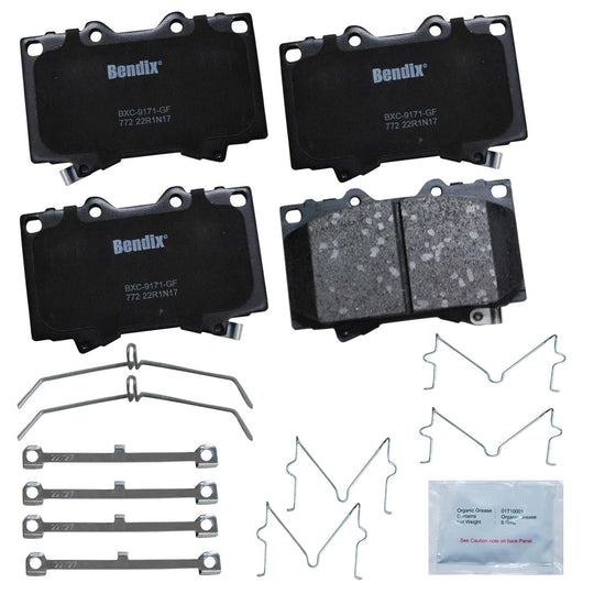 CFC772 Bendix Priority One Ceramic Disc Brake Pads Bendix Canada