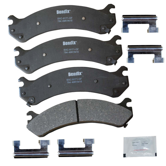 CFC784 Bendix Priority One Ceramic Disc Brake Pads Bendix Canada