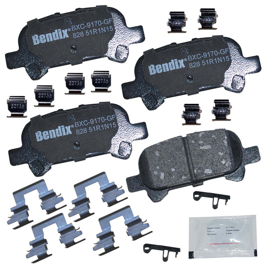 CFC828 Bendix Priority One Ceramic Disc Brake Pads Bendix Canada