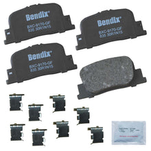 Charger l'image dans la galerie, CFC835 Bendix Priority One Ceramic Disc Brake Pads Bendix Canada