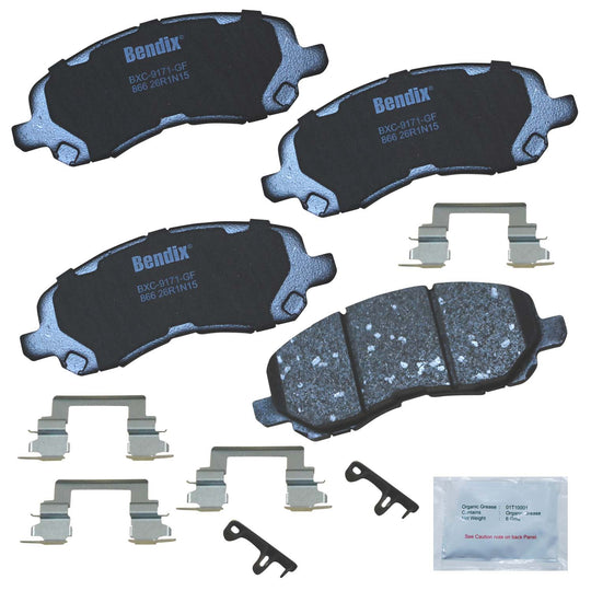 CFC866 Bendix Priority One Ceramic Disc Brake Pads Bendix Canada
