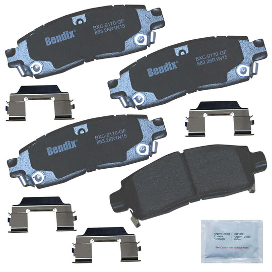 CFC883 Bendix Priority One Ceramic Disc Brake Pads Bendix Canada