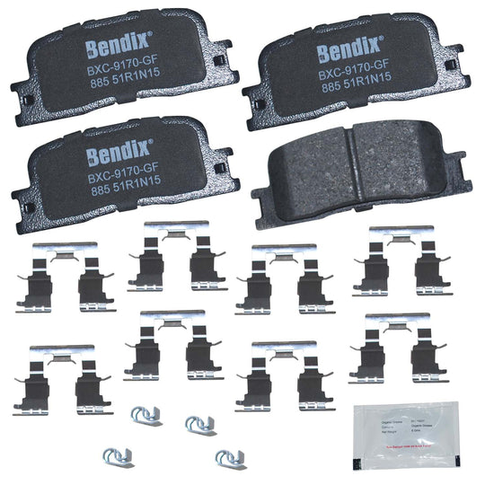 CFC885 Bendix Priority One Ceramic Disc Brake Pads Bendix Canada