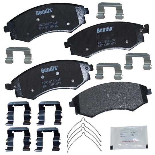 CFC887 Bendix Priority One Ceramic Disc Brake Pads Bendix Canada