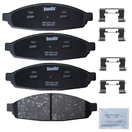 CFC953 Bendix Priority One Ceramic Disc Brake Pads Bendix Canada
