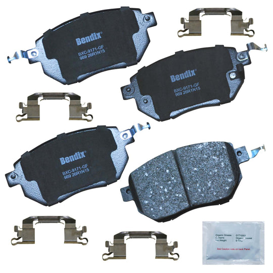 CFC969 Bendix Priority One Ceramic Disc Brake Pads Bendix Canada
