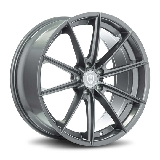 CFF46-2010BLNK3573GM - Curva CFF46 20X10 Blank 35mm Gunmetal - Curva Wheels Canada