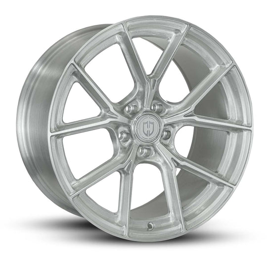 CFF70-1910BLNK2873BC - Curva CFF70 19X10 Blank 28mm Brushed Clear Coat - Curva Wheels Canada