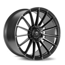 Load image into Gallery viewer, CFF75-1995BLNK2073BTMFS - Curva CFF75 19X9.5 Blank 20mm Gloss Black Machined Face Dark Tint Satin Lacquer - Curva Wheels Canada