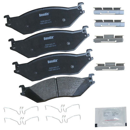 CFM1066 Bendix Priority One Metallic Disc Brake Pads Bendix Canada