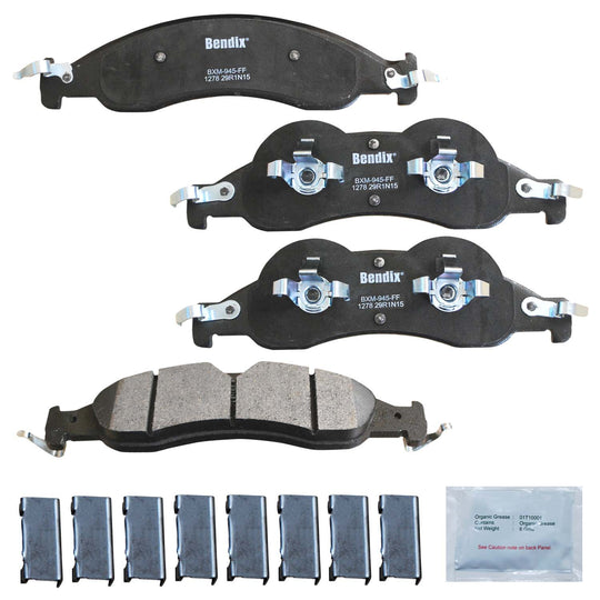 CFM1278 Bendix Priority One Metallic Disc Brake Pads Bendix Canada