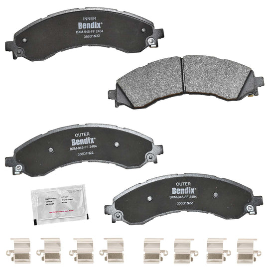 CFM2404 Bendix Priority One Metallic Disc Brake Pads Bendix Canada