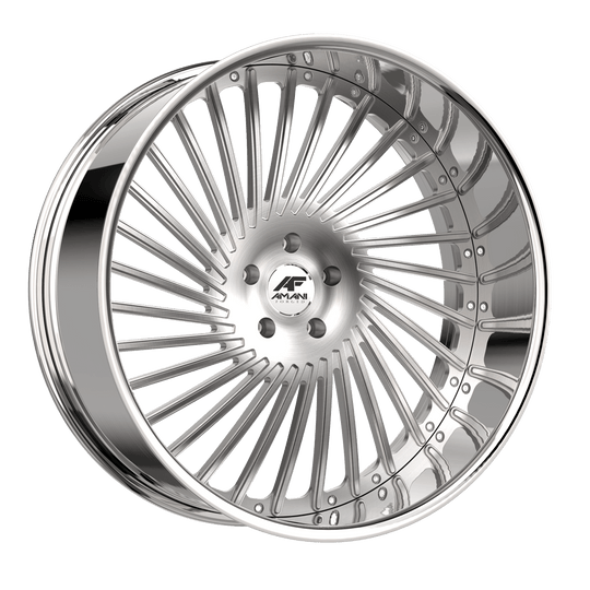 CHI289342L83F1BCX - Amani Chile 28X9 5X127 / 5X120.65 1mm Chrome - Amani Wheels Canada
