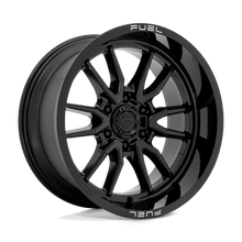 Load image into Gallery viewer, D76020901750 - Fuel Off-Road D760 Clash 20X9 8X170 1mm Gloss Black - Fuel Off-Road Wheels Canada