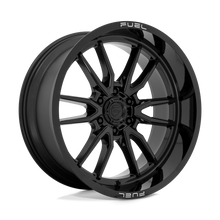 Load image into Gallery viewer, D76022008447 - Fuel Off-Road D760 Clash 22X10 6X139.7 -18 mm Gloss Black - Fuel Off-Road Wheels Canada