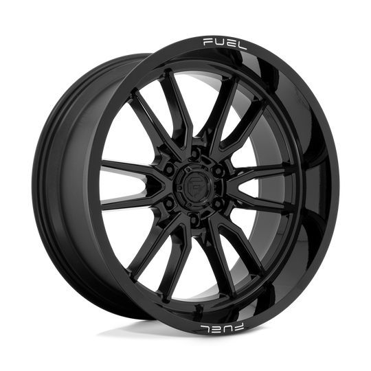 D76022008947 - Fuel Off-Road D760 Clash 22X10 6X135 -18 mm Gloss Black - Fuel Off-Road Wheels Canada