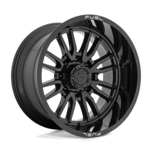 Load image into Gallery viewer, D76022201847 - Fuel Off-Road D760 Clash 22X12 8X180 -44 mm Gloss Black - Fuel Off-Road Wheels Canada