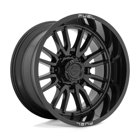 D76022201847 - Fuel Off-Road D760 Clash 22X12 8X180 -44 mm Gloss Black - Fuel Off-Road Wheels Canada